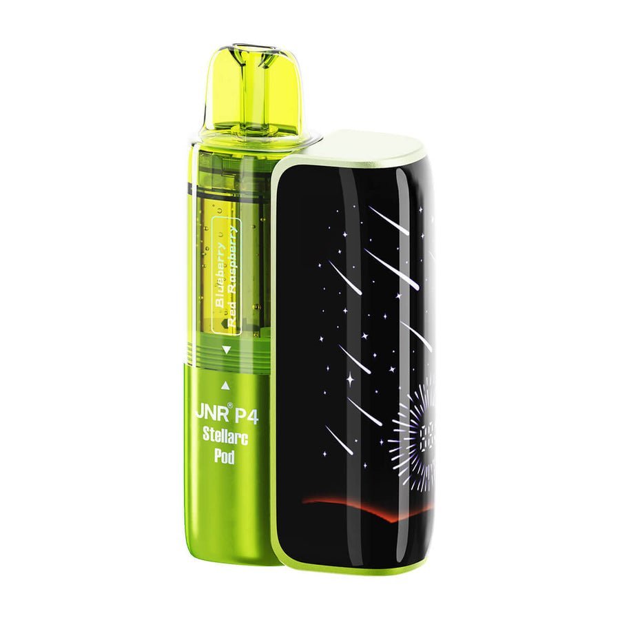 Buy JNR P4 Stellarc 100K Refillable Vape Kit Pack of 3 - Blueberry Red Raspberry/Blueberry Pomegranate Ice