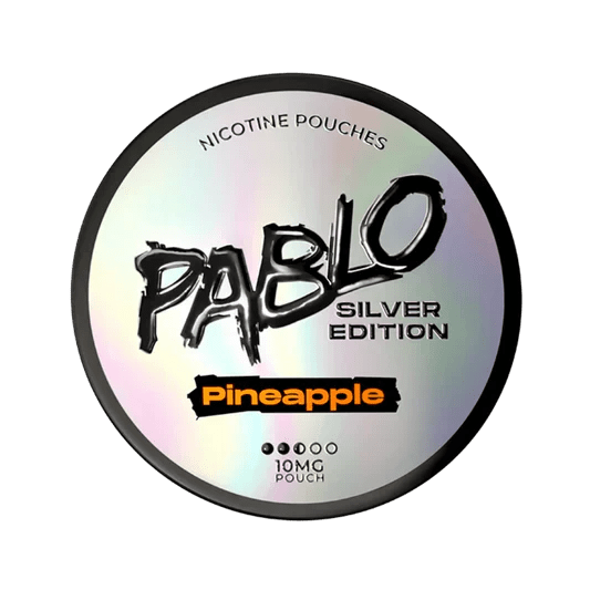 Buy Pablo Silver Edition Nicotine Pouches Pack of 10 - Pineapple