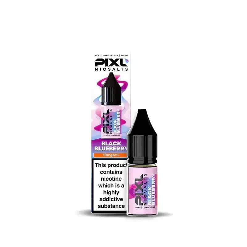 Buy PIXL Nic Salt 10ml E - Liquids Box of 10 - Black Blueberry