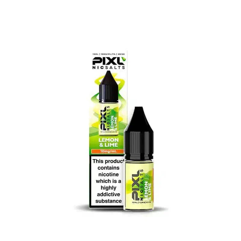 Buy PIXL Nic Salt 10ml E - Liquids Box of 10 - Lemon Lime