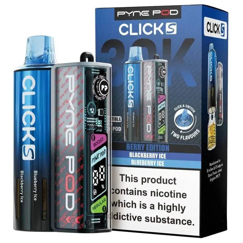 Buy Pyne Pod Click S 30K Pod Vape Kit Pack of 5 - Berry Edition