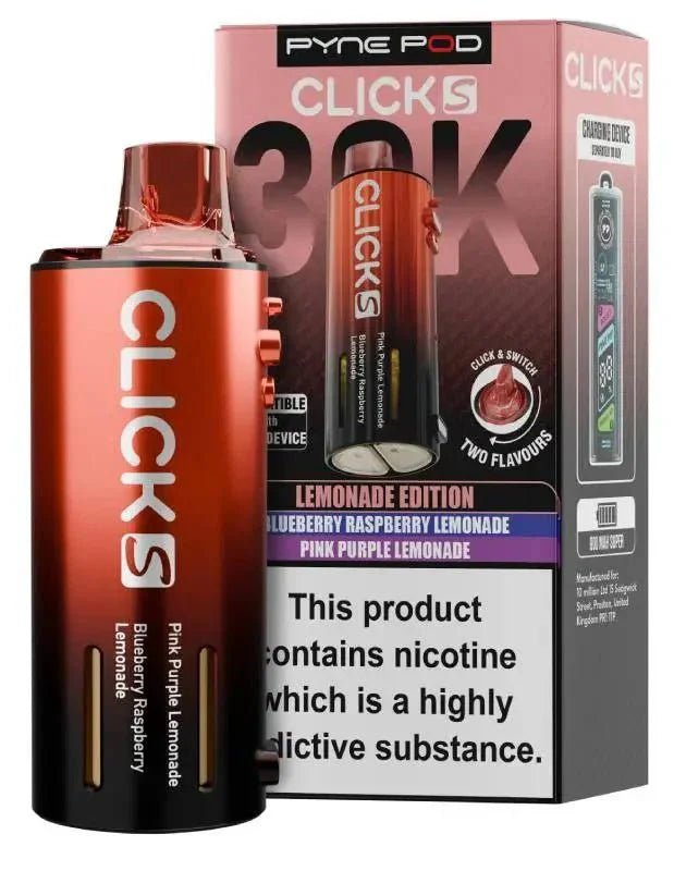 Buy Pyne Pod Click S 30K Replacement Pods Pack of 5 - Lemonade Edition