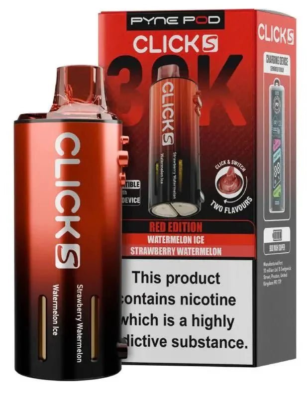 Buy Pyne Pod Click S 30K Replacement Pods Pack of 5 - Red Edition