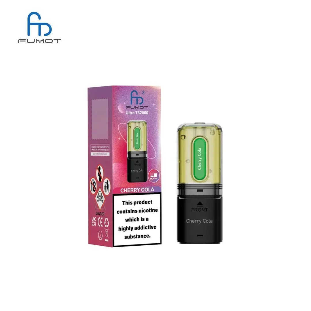 Buy RandM Fumot T32000 Ultra Replacement Pods Pack of 5 - Cherry Cola