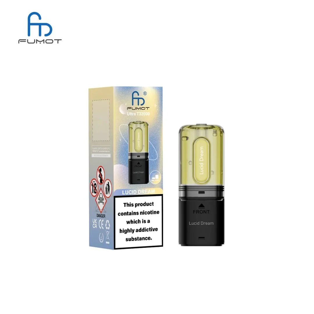 Buy RandM Fumot T32000 Ultra Replacement Pods Pack of 5 - Lucid Dream