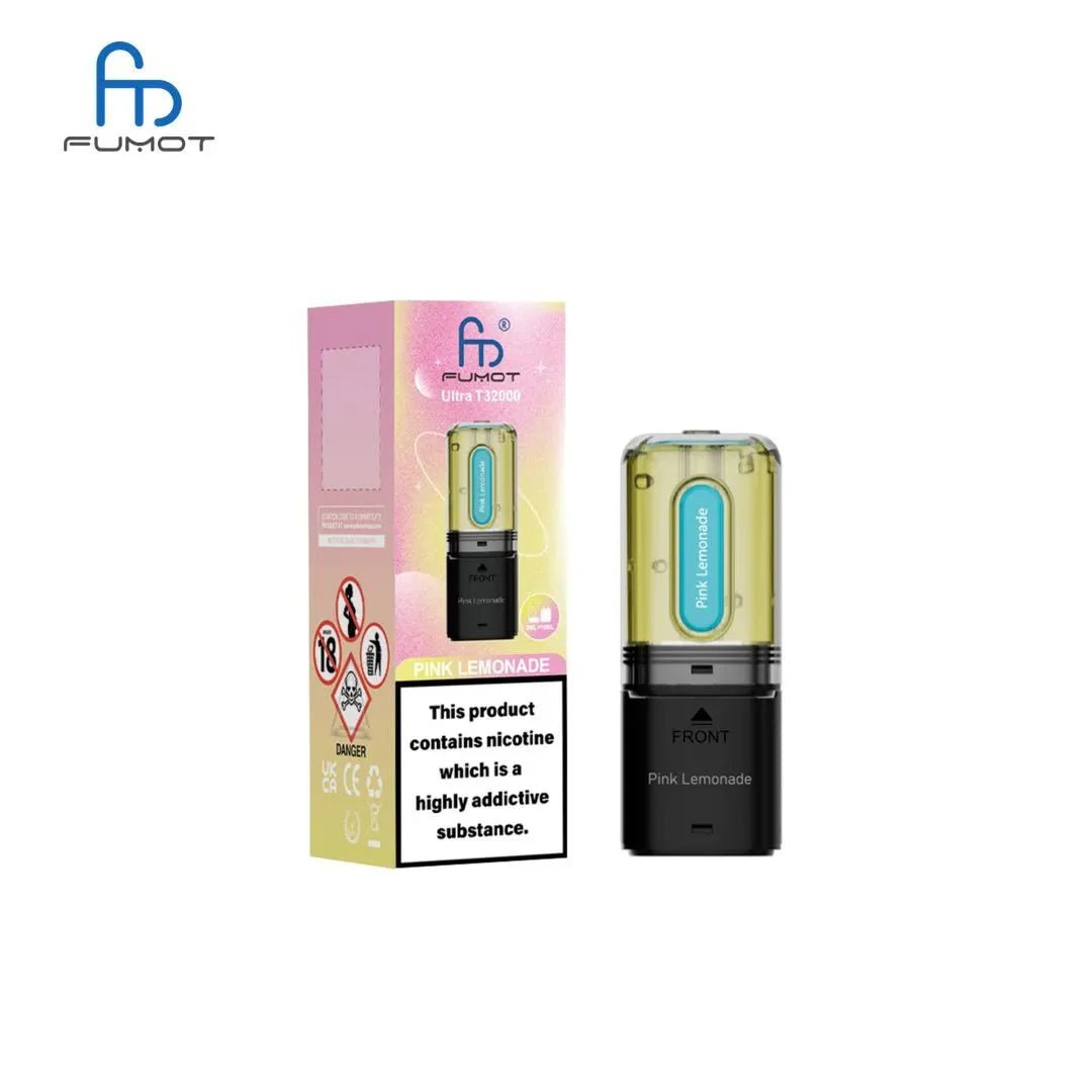 Buy RandM Fumot T32000 Ultra Replacement Pods Pack of 5 - Pink Lemonade