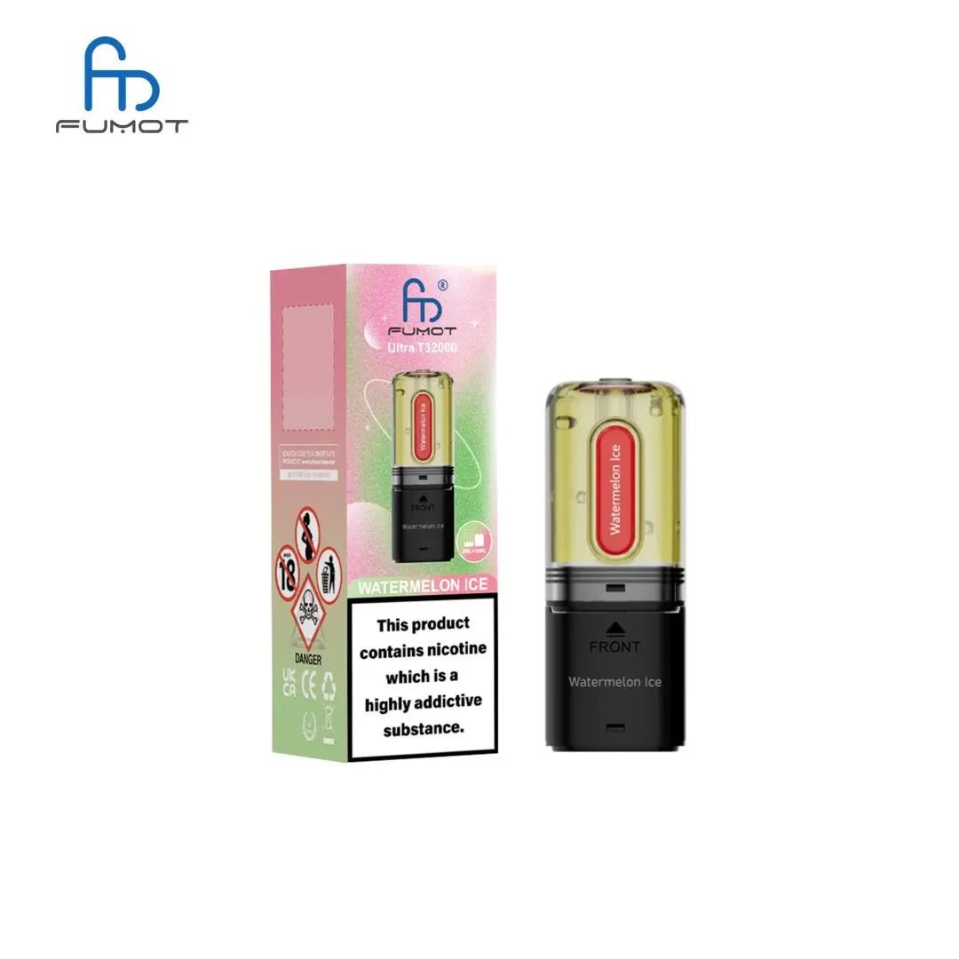 Buy RandM Fumot T32000 Ultra Replacement Pods Pack of 5 - Watermelon Ice