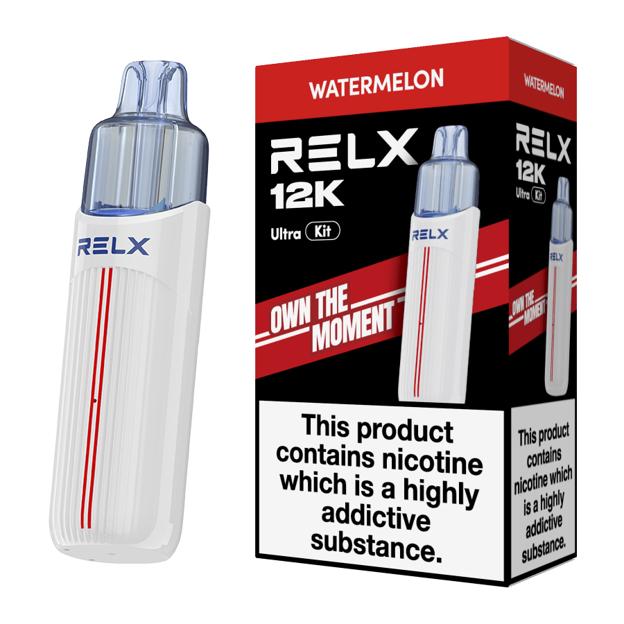 Buy Relx 12k Ultra Pod Vape Kit Box of 5 - Watermelon