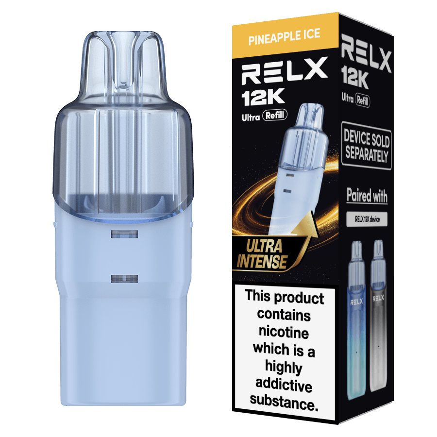 Buy Relx 12k Ultra Refill Pods Pack of 5 - Pineapple Ice