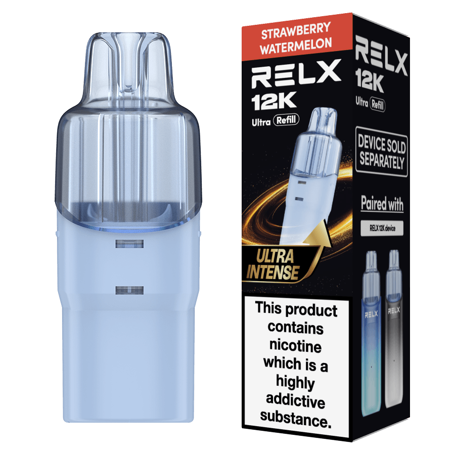 Buy Relx 12k Ultra Refill Pods Pack of 5 - Strawberry Watermelon