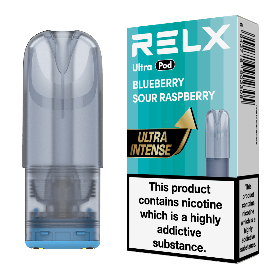 Buy Relx Ultra Refill Pods Pack of 5 - Blueberry Sour Raspberry
