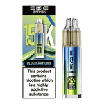 Buy Ske Bar 15k Prefilled Pod Vape Kit Box of 5 - Blueberry Lime