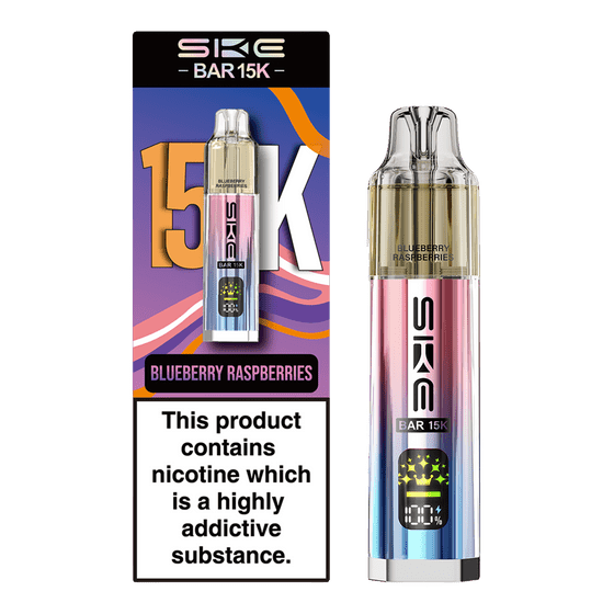 Buy Ske Bar 15k Prefilled Pod Vape Kit Box of 5 - Blueberry Raspberries