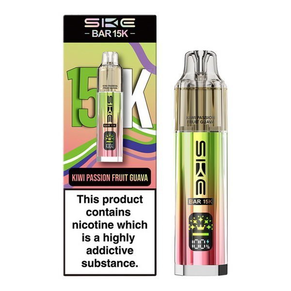 Buy Ske Bar 15k Prefilled Pod Vape Kit Box of 5 - Kiwi Passionfruit Guava