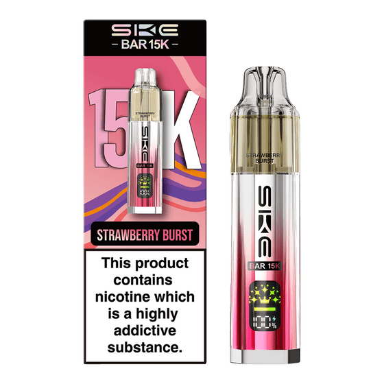 Buy Ske Bar 15k Prefilled Pod Vape Kit Box of 5 - Strawberry Burst