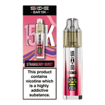Buy Ske Bar 15k Prefilled Pod Vape Kit Box of 5 - Strawberry Burst