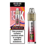 Buy Ske Bar 15k Prefilled Pod Vape Kit Box of 5 - Watermelon Ice