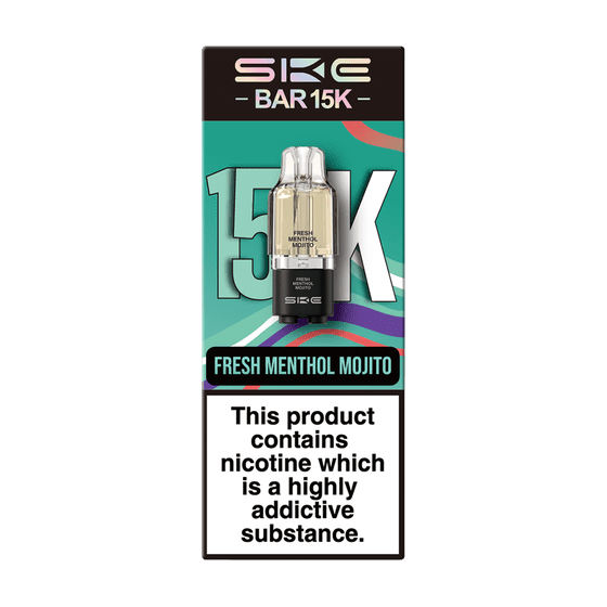 Buy Ske Bar 15k Replacement Pods (Pack of 5) - Fresh Menthol Mojito