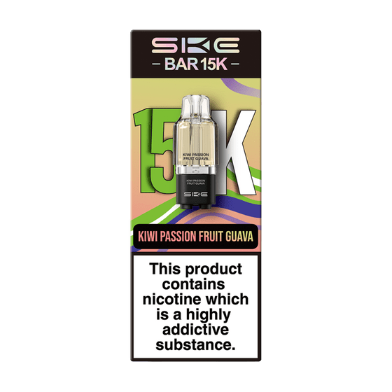 Buy Ske Bar 15k Replacement Pods (Pack of 5) - Kiwi Passion Fruit Guava