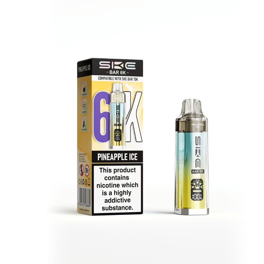 Buy SKE Bar 6K Prefilled Pod Kit Box of 5 - Pineapple Ice