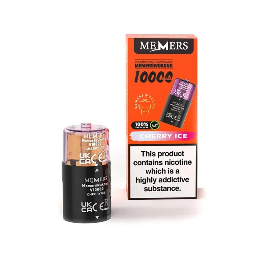 Buy Ske Memers Wukong V10000 Prefilled Pods Pack of 5 - Cherry Ice