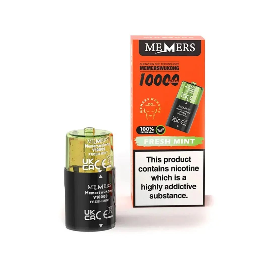 Buy Ske Memers Wukong V10000 Prefilled Pods Pack of 5 - Fresh Mint