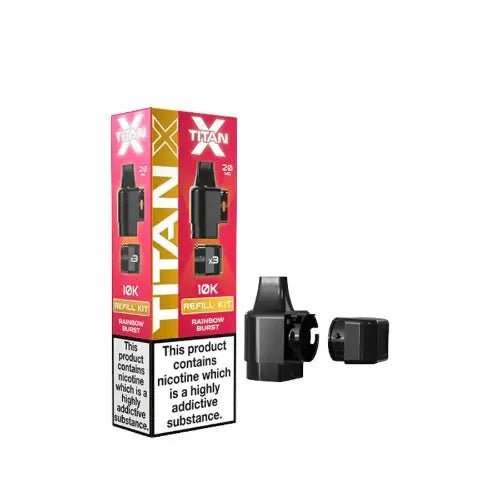 Buy Titan X Replacement Pods - Pack of 10 - Rainbow Burst