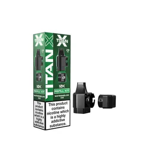 Buy Titan X Replacement Pods - Pack of 10 - Watermelon Ice