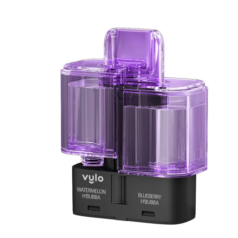 Buy Vylo Duo 35k Prefilled Pods Box of 5 - Watermelon H'Bubba/Blueberry H'Bubba