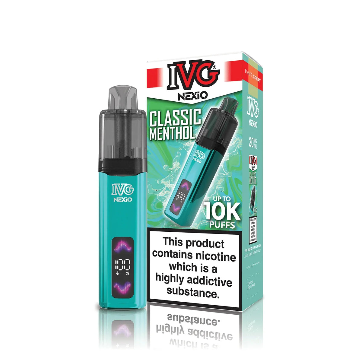 IVG Nexio 10k Pod Vape Kit Box of 5
