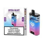 Buy Crystal Galaxy Focus 30k Disposable Vape Pack of 5 - Blue Razz Gummy & White Gummy