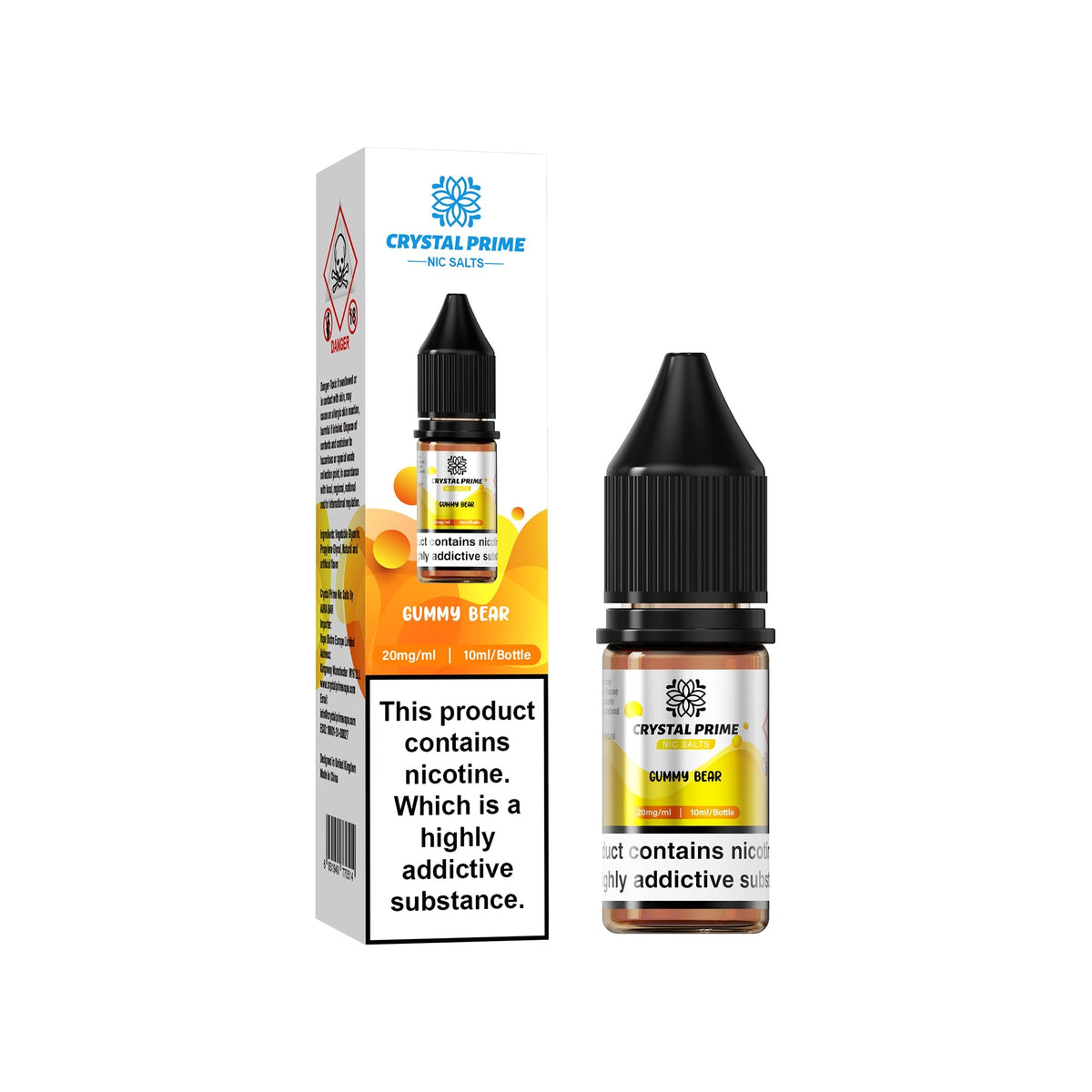Crystal Prime 7000 Nic Salts 10ml Box of 10 - Best Vape Wholesale
