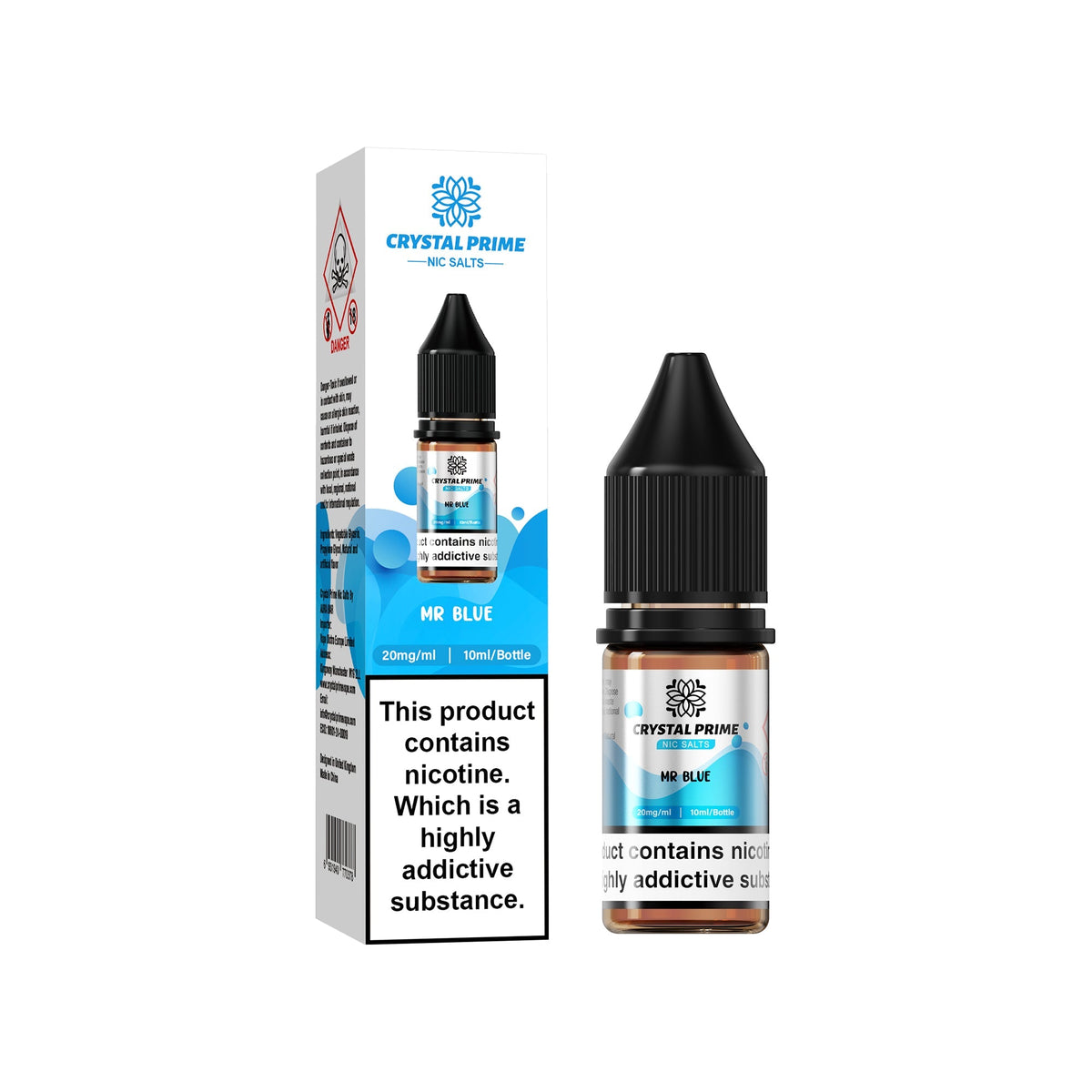 Crystal Prime 7000 Nic Salts 10ml Box of 10 - Best Vape Wholesale