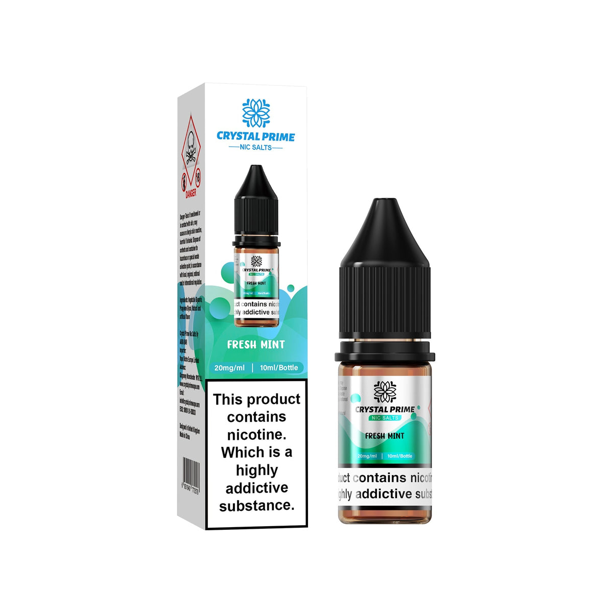 Crystal Prime 7000 Nic Salts 10ml Box of 10 - Best Vape Wholesale