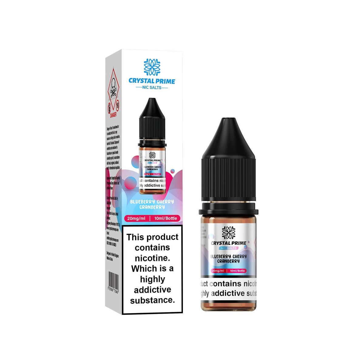 Crystal Prime 7000 Nic Salts 10ml Box of 10 - Best Vape Wholesale
