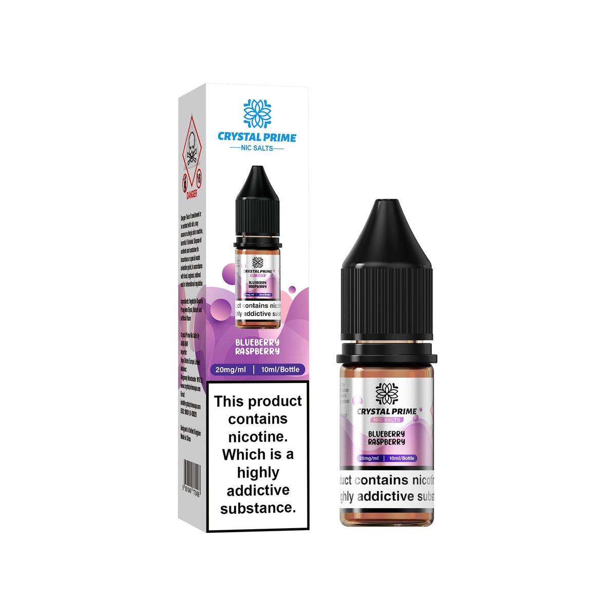 Crystal Prime 7000 Nic Salts 10ml Box of 10 - Best Vape Wholesale