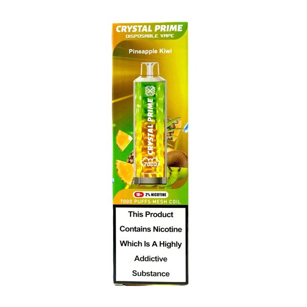 Crystal Prime 7000 Puffs Disposable Vape Box of 10 - Best Vape Wholesale