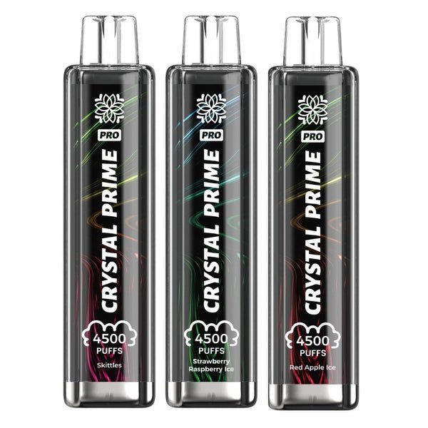 Crystal Prime Pro 4500 Puffs Disposable Vape Box of 10 - Best Vape Wholesale