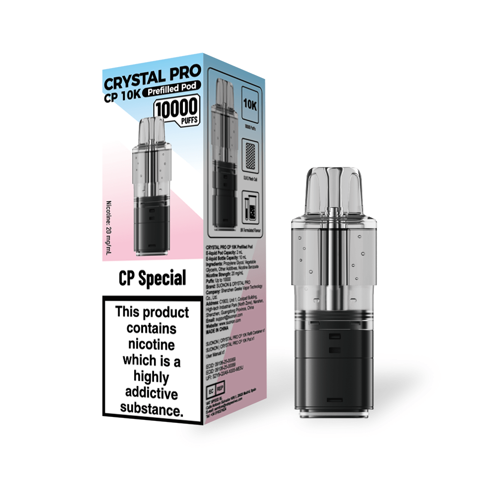 Buy Crystal Pro CP 10k Replacement Pods Box of 5 - CP Special
