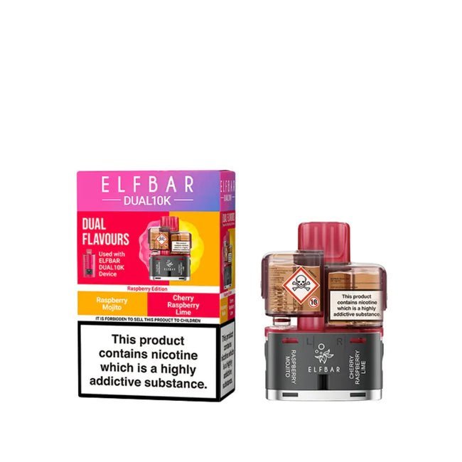 Elf Bar Dual 10K Replacement Pods - Best Vape Wholesale