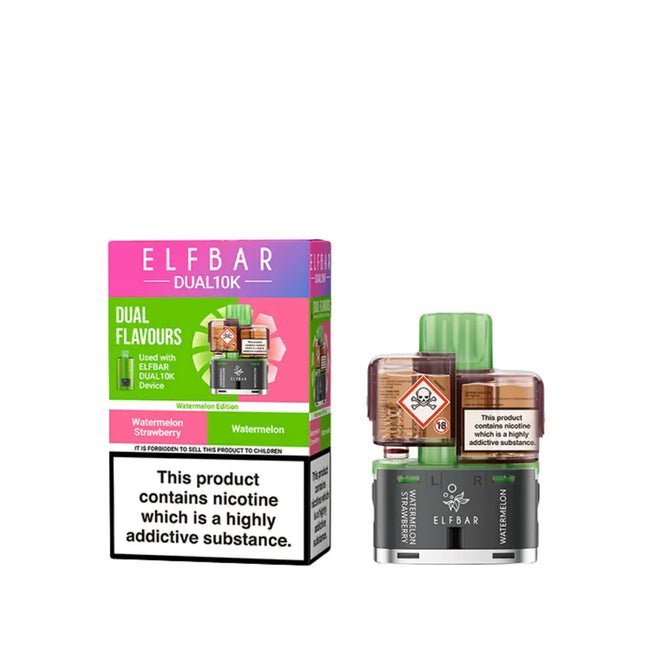 Elf Bar Dual 10K Replacement Pods - Best Vape Wholesale