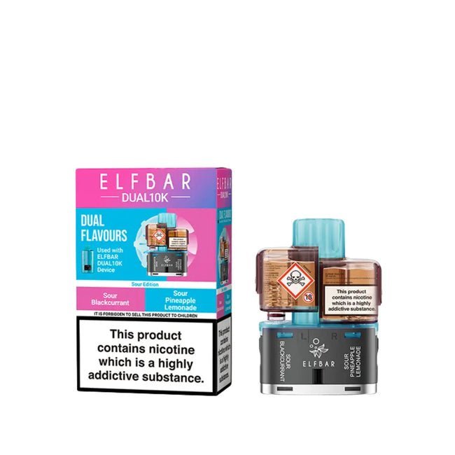 Elf Bar Dual 10K Replacement Pods - Best Vape Wholesale