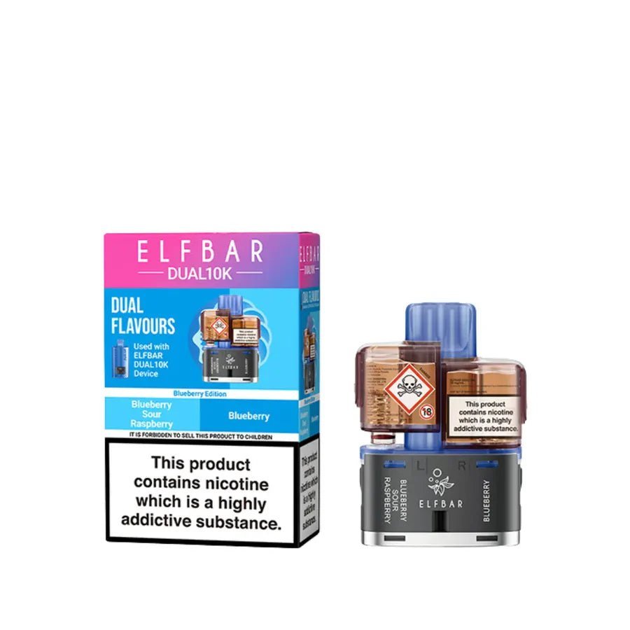 Elf Bar Dual 10K Replacement Pods - Best Vape Wholesale