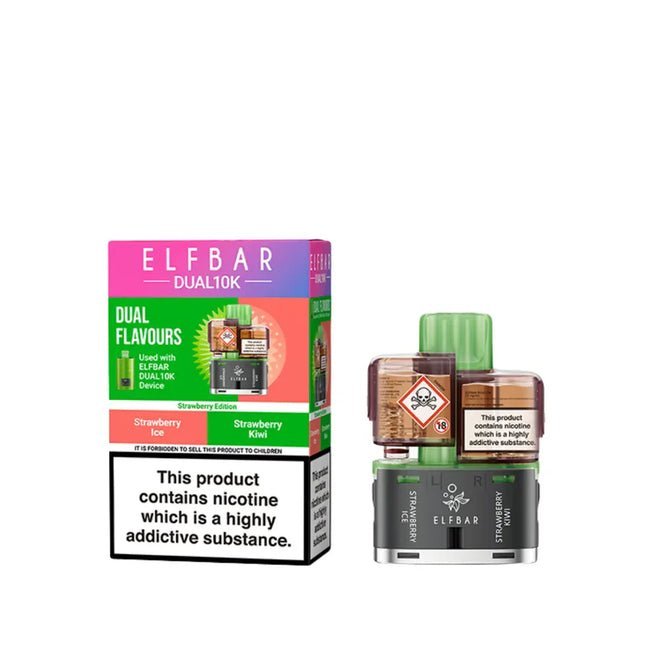 Elf Bar Dual 10K Replacement Pods - Best Vape Wholesale