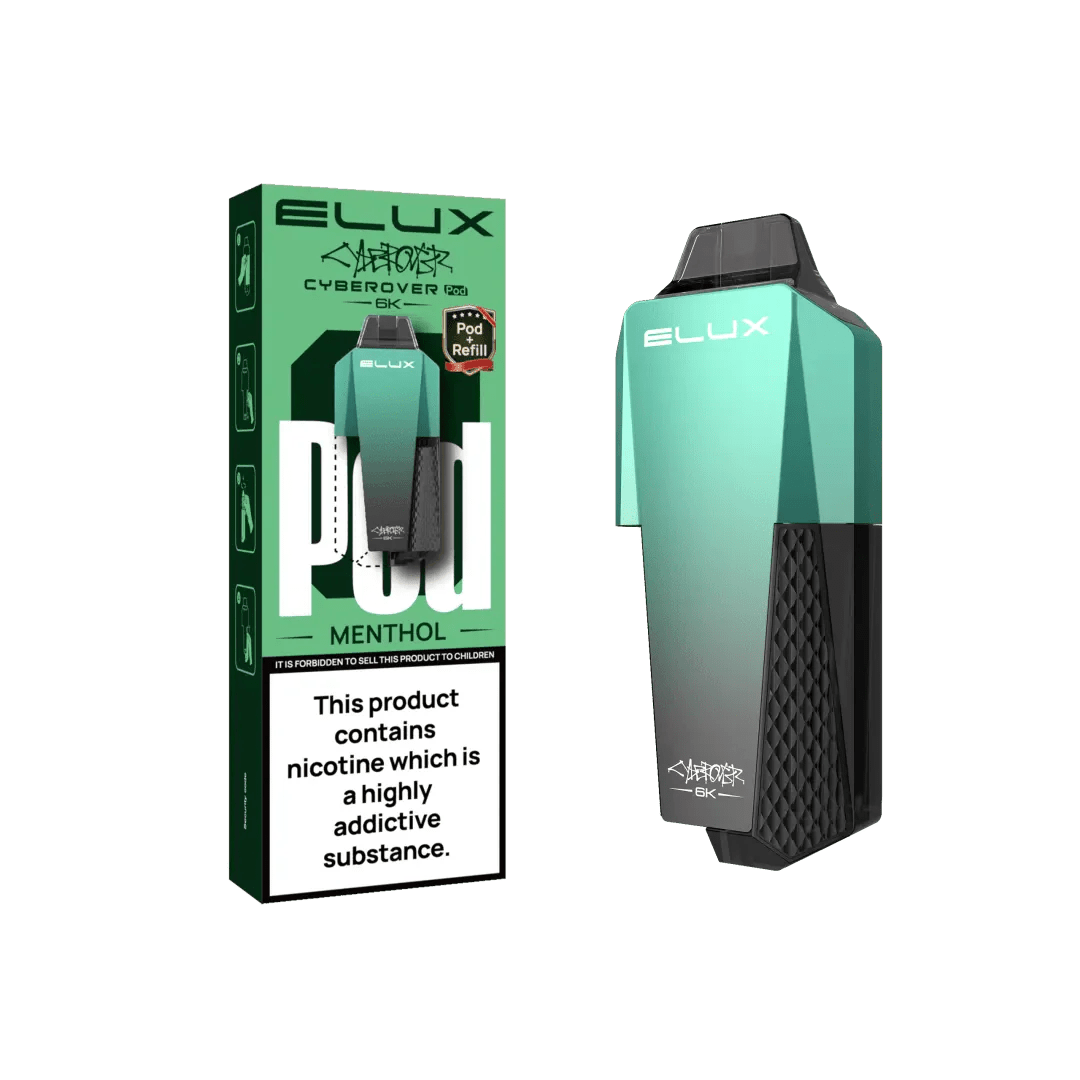 Elux Cyberover 6K Replacement Pods - Best Vape Wholesale