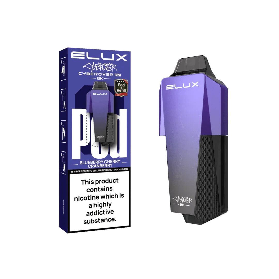 Elux Cyberover 6K Replacement Pods - Best Vape Wholesale