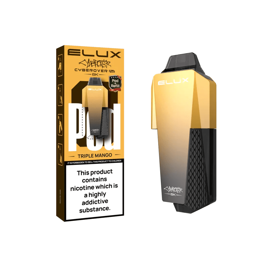 Elux Cyberover 6K Replacement Pods - Best Vape Wholesale