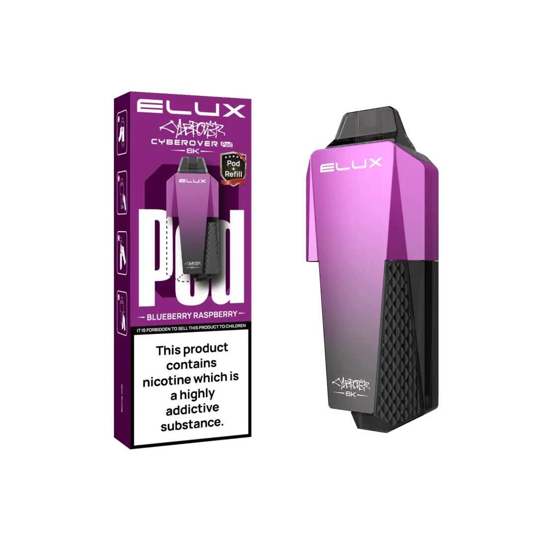 Elux Cyberover 6K Replacement Pods - Best Vape Wholesale
