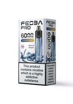 Buy Feoba Pro 6000 Prefilled Vape Box of 5 - Blue Razz Lemonade