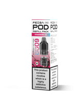 Buy Feoba Pro 6000 Replacement Pods Box of 5 - Strawberry Ice
